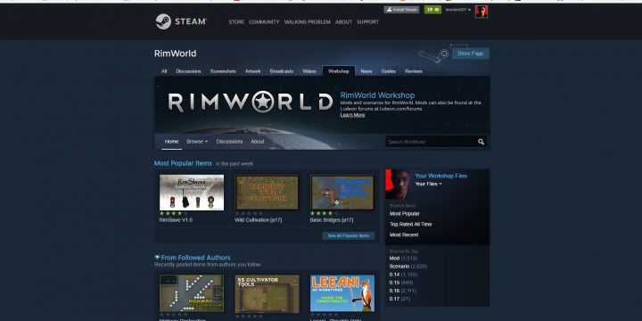 RimSlaves is now No.1 RimWorld Mod of the past week!