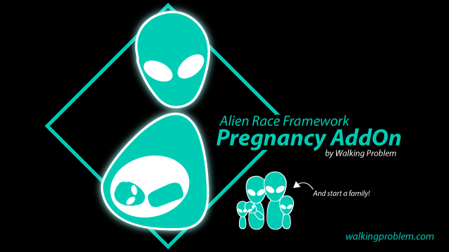 [B18] Humanoid Alien Framework Pregnancy AddOn 1.0
